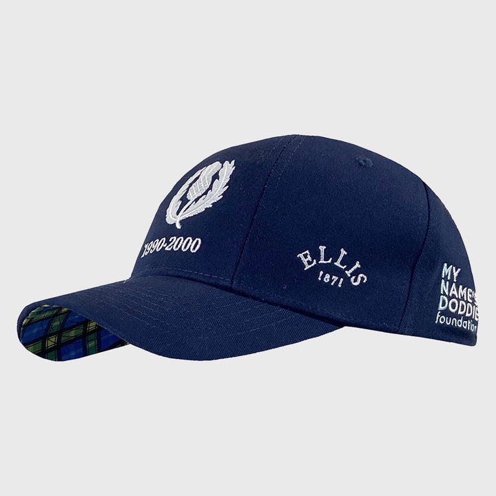 Ellis Rugby Doddie Weir Scotland Cap Navy - Rugbystuff.com