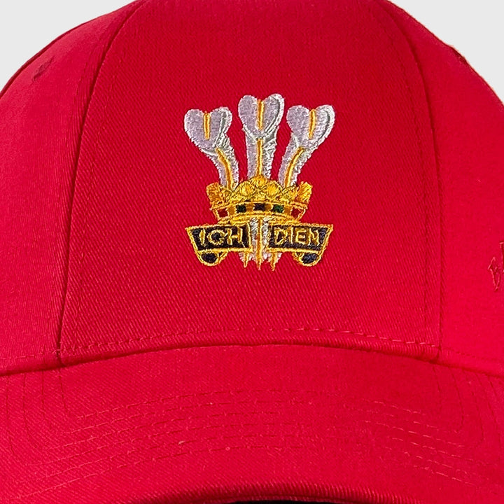 Ellis Rugby Wales Rugby 1976 Cap Red Triple Crown - Rugbystuff.com