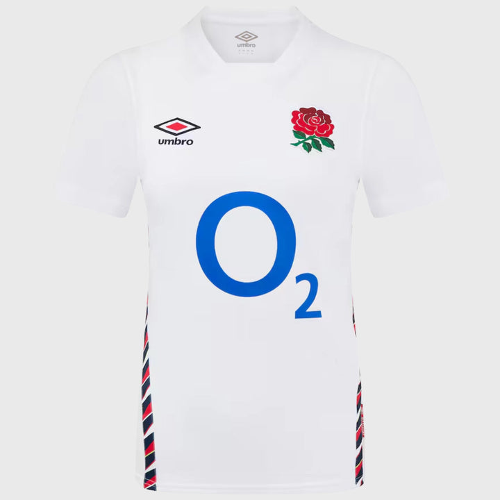 Umbro England Red Roses Women's Home Replica Rugby Shirt 2024/25 - Rugbystuff.com