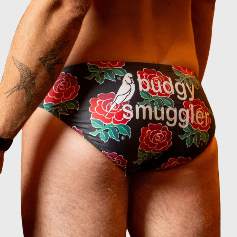 Budgy Smuggler England Rugby Roses - Rugbystuff.com