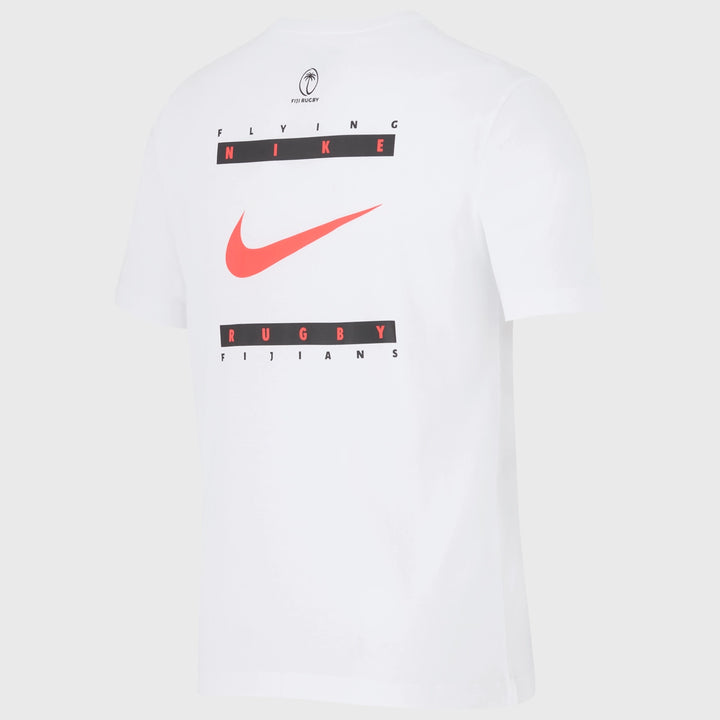 Nike Fiji Rugby Tee White - Rugbystuff.com