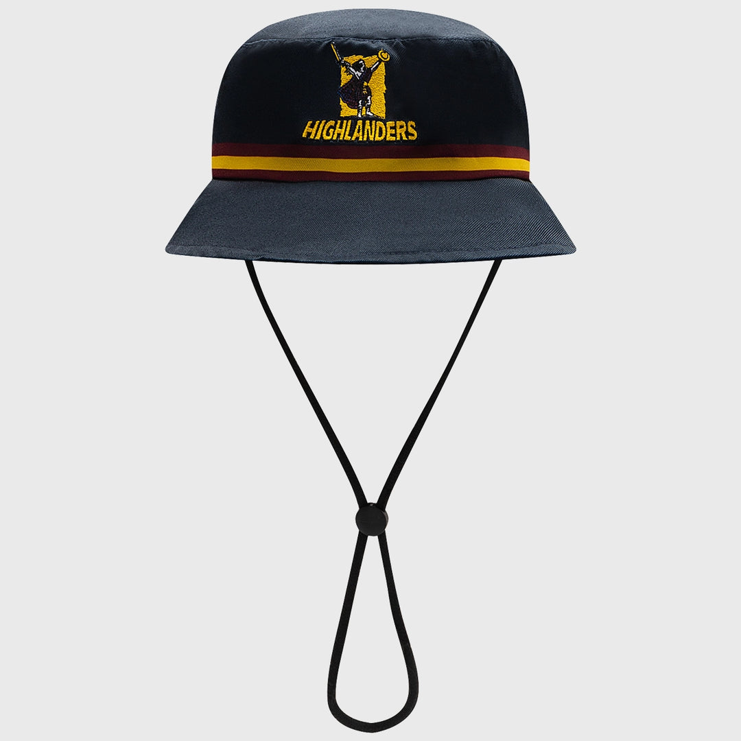 Classic Highlanders Super Rugby Supporters Bucket Hat Navy - Rugbystuff.com