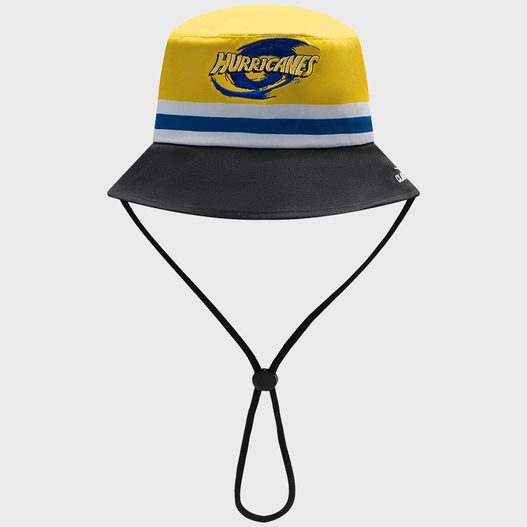 Classic Hurricanes Rugby Supporters Bucket Hat Yellow