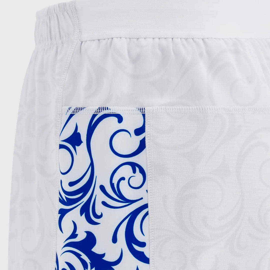 Macron Italy Away Rugby Shorts 2024/25 - Rugbystuff.com