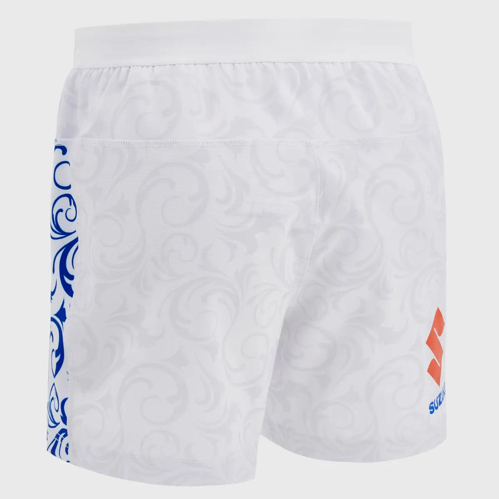 Macron Italy Away Rugby Shorts 2024/25 - Rugbystuff.com