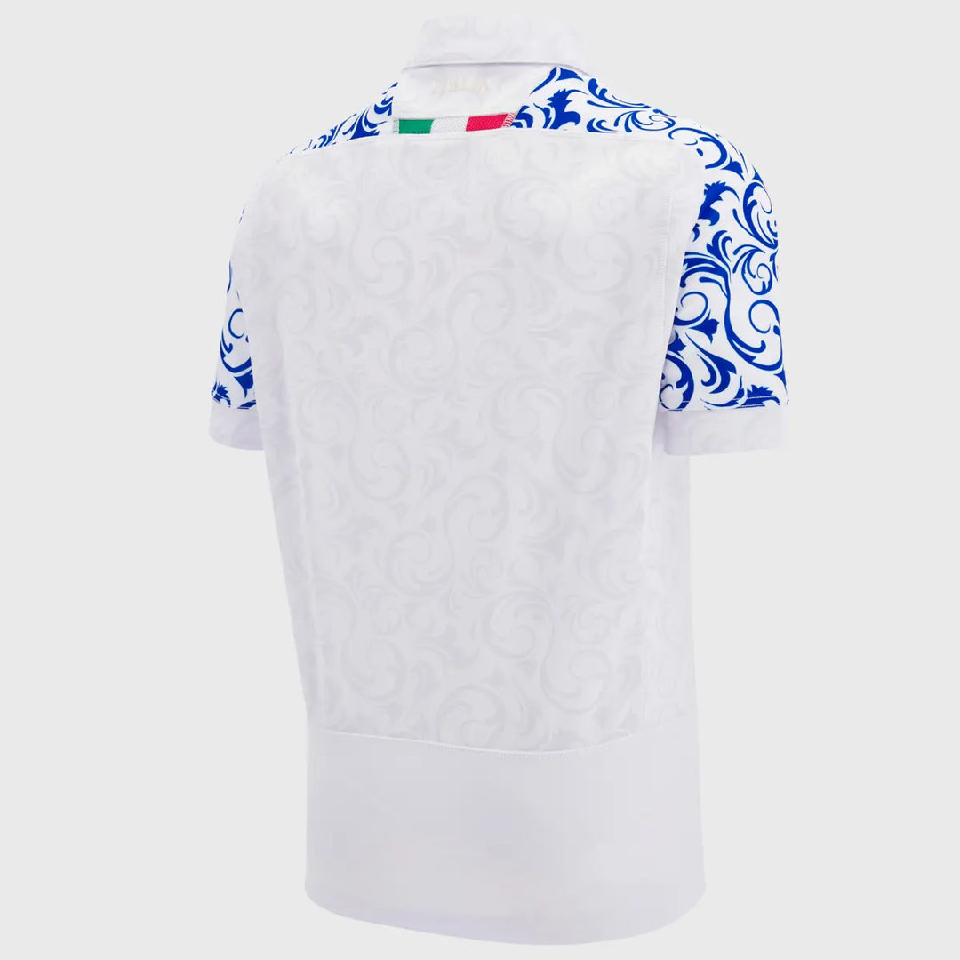 Macron Italy Away Replica Rugby Shirt 2024/25 - Rugbystuff.com