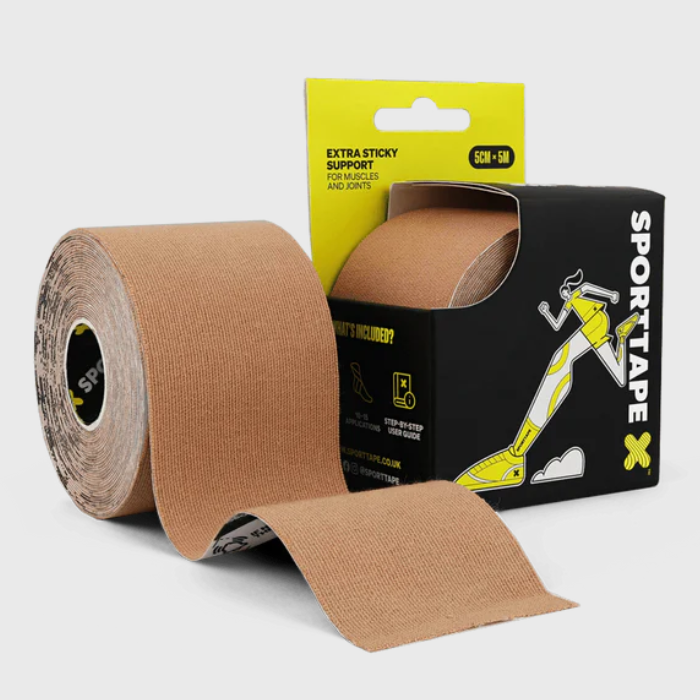 SportTape Kinesiology Tape 5m Roll Beige - Rugbystuff.com