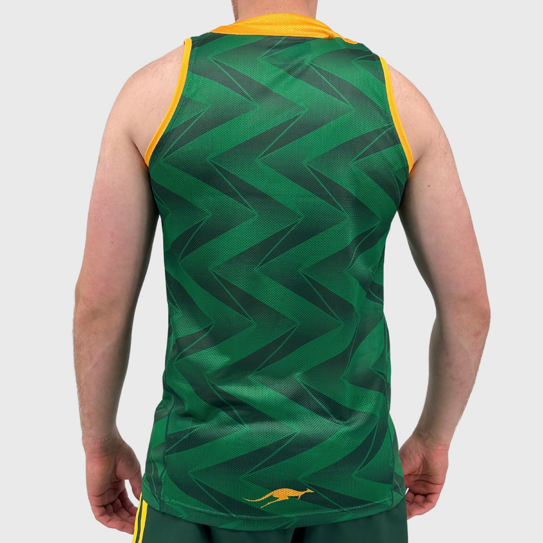 Classic Kangaroos Rugby League Pro Training Singlet - Rugbystuff.com