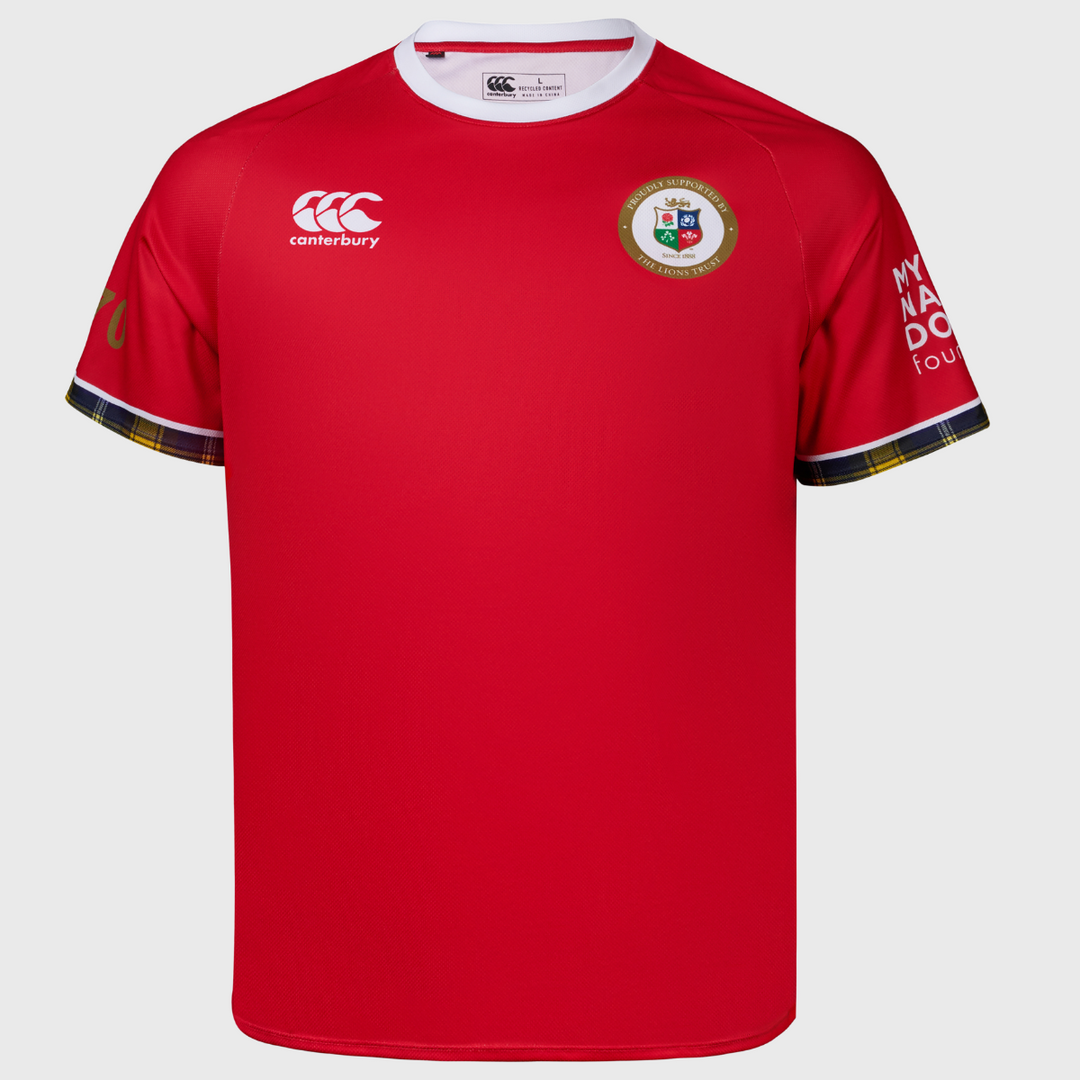 Canterbury My Name'5 Doddie Lions Trust Kid's Tee - Rugbystuff.com