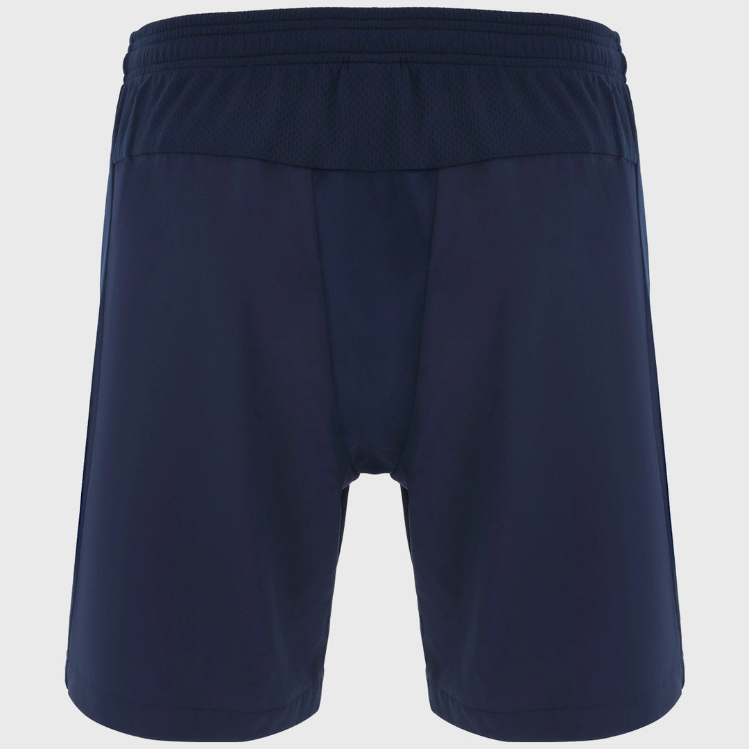 Macron Cardiff Rugby Training Bermuda Shorts Navy - Rugbystuff.com