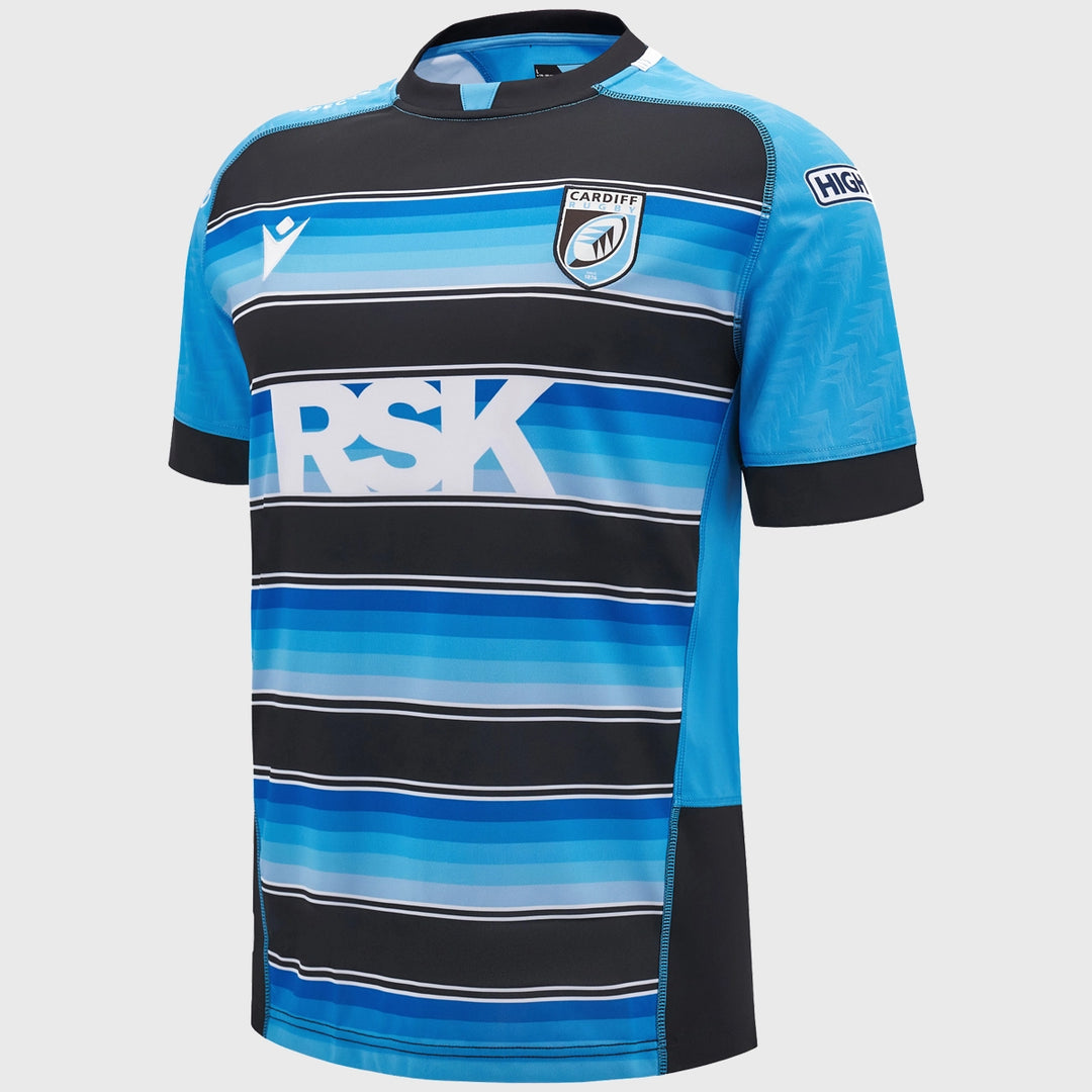 Macron Cardiff Rugby Home Replica Shirt 2024/25 - Rugbystuff.com