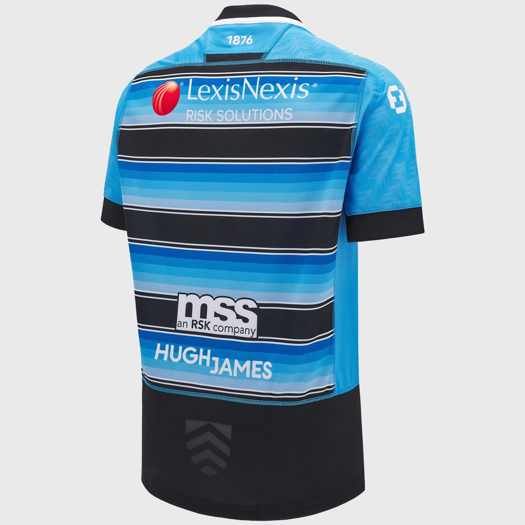 Macron Cardiff Rugby Home Replica Shirt 2024/25 - Rugbystuff.com