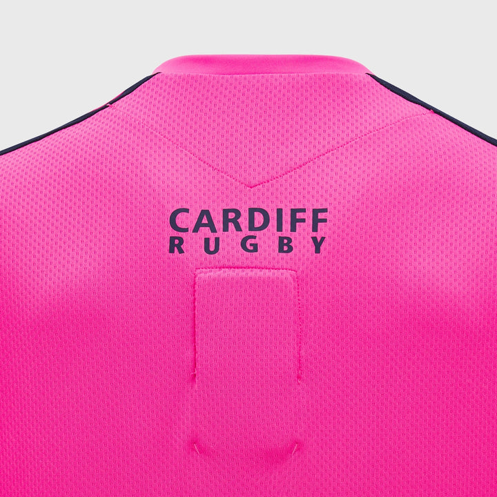 Macron Cardiff Rugby Sleeveless Tee Pink - Rugbystuff.com