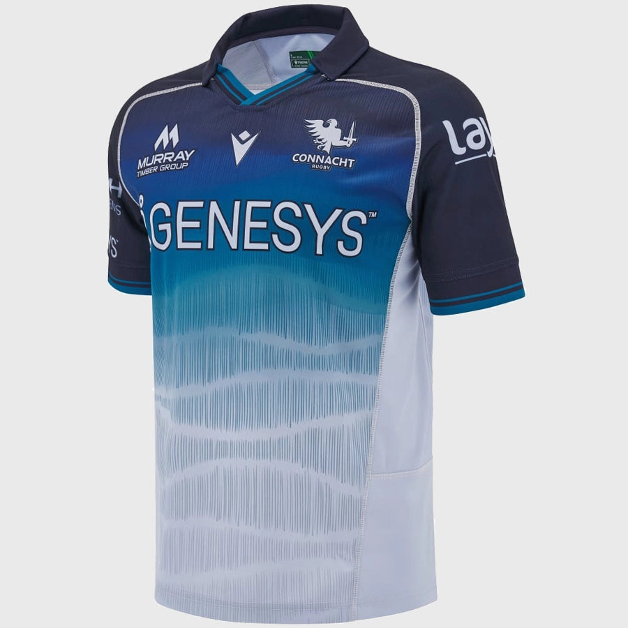 Macron Connacht Away Replica Rugby Shirt 2024/25 - Rugbystuff.com