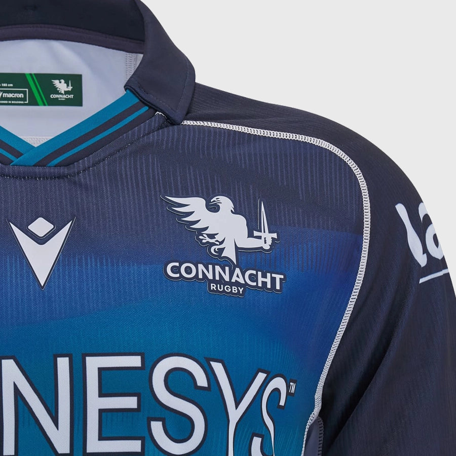 Macron Connacht Away Replica Rugby Shirt 2024/25 - Rugbystuff.com