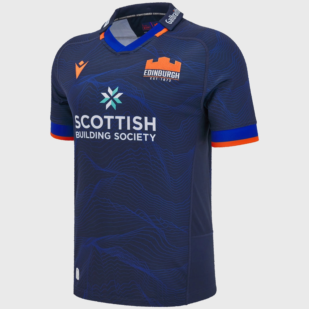 Macron Edinburgh Home Replica Rugby Shirt 2024/25 - Rugbystuff.com