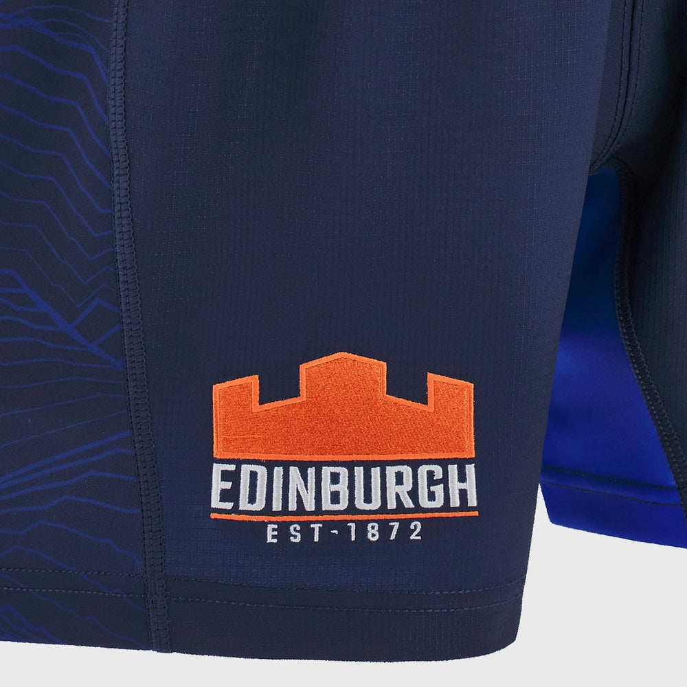 Macron Edinburgh Home Rugby Shorts 2024/25 - Rugbystuff.com