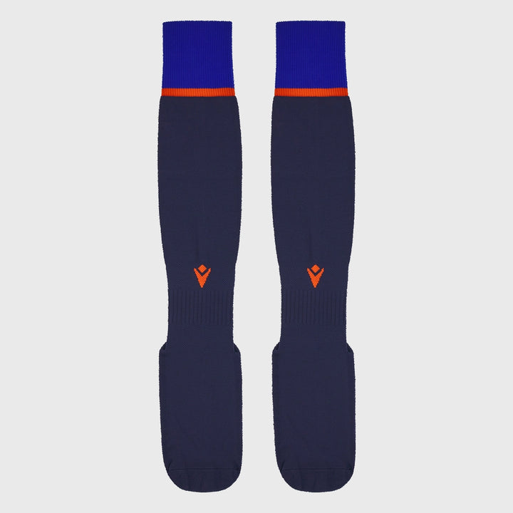 Macron Edinburgh Kid's Home Rugby Socks 2024/25 - Rugbystuff.com