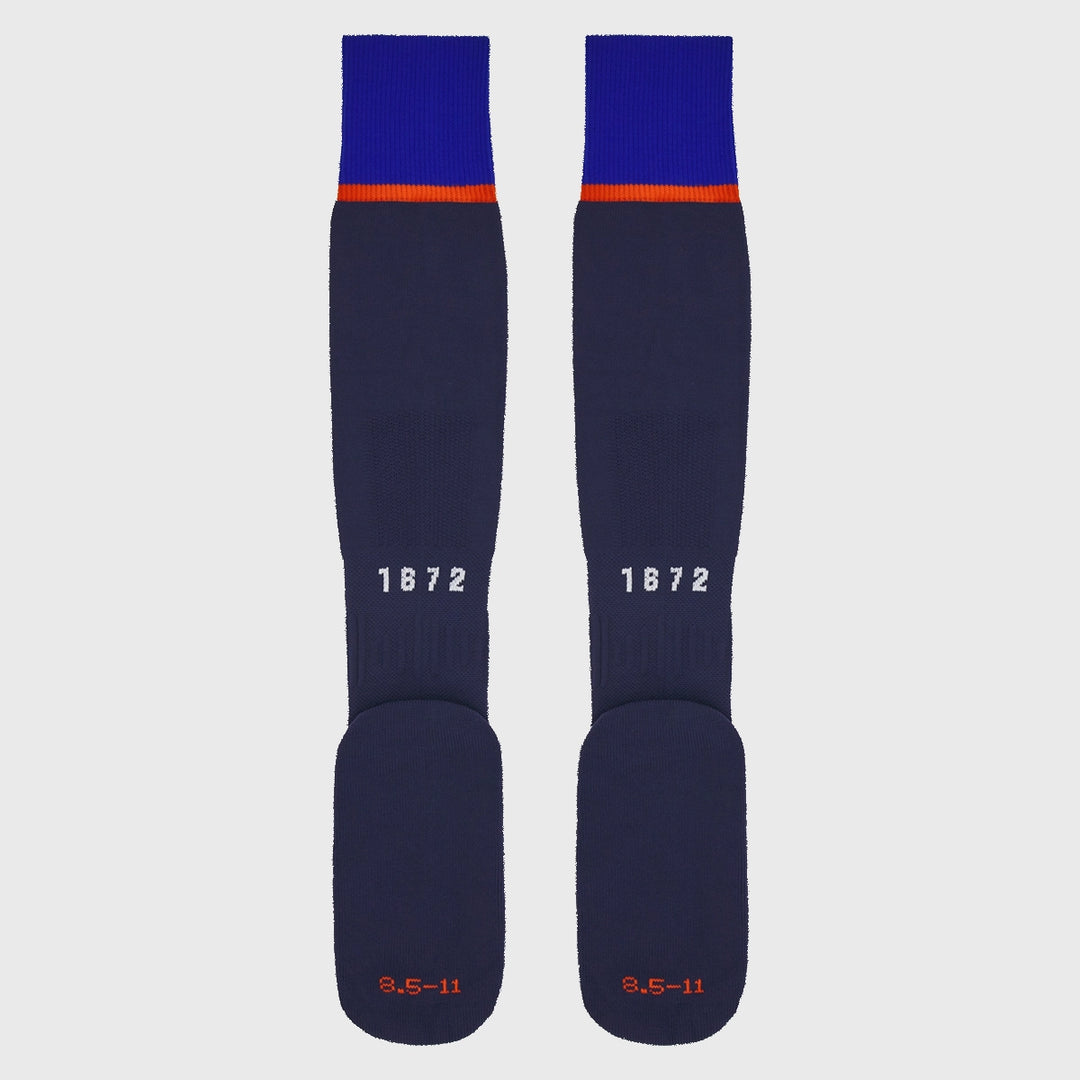 Macron Edinburgh Kid's Home Rugby Socks 2024/25 - Rugbystuff.com