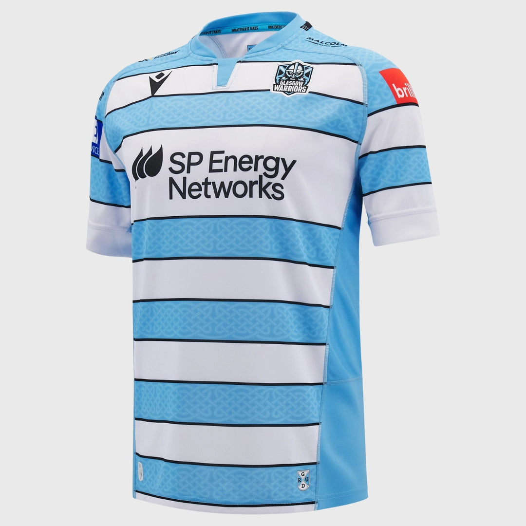 Macron Glasgow Warriors Away Replica Rugby Shirt 2024/25 - Rugbystuff.com