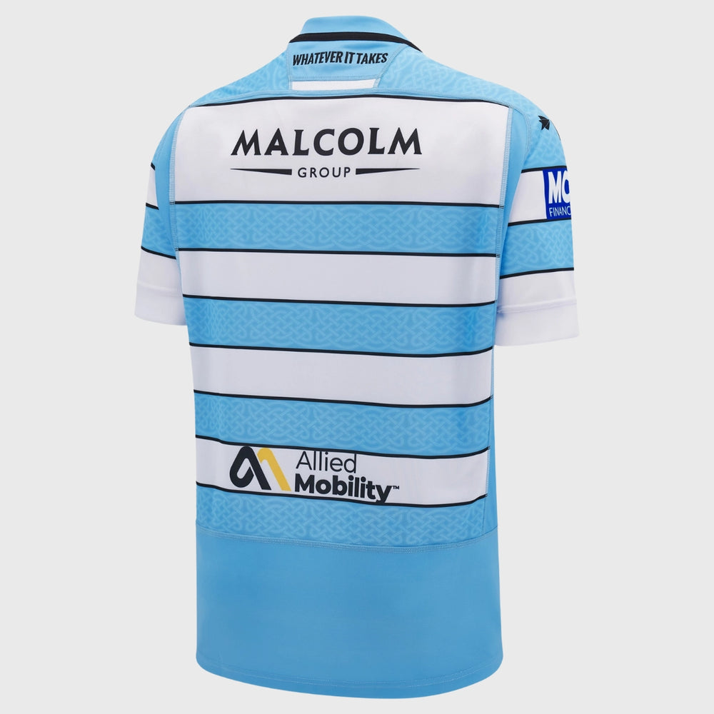 Macron Glasgow Warriors Away Replica Rugby Shirt 2024/25 - Rugbystuff.com