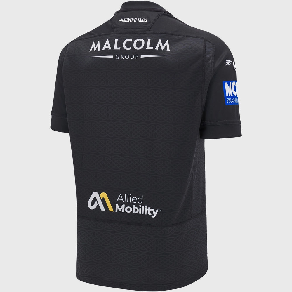 Macron Glasgow Warriors Home Replica Rugby Shirt 2024/25 - Rugbystuff.com