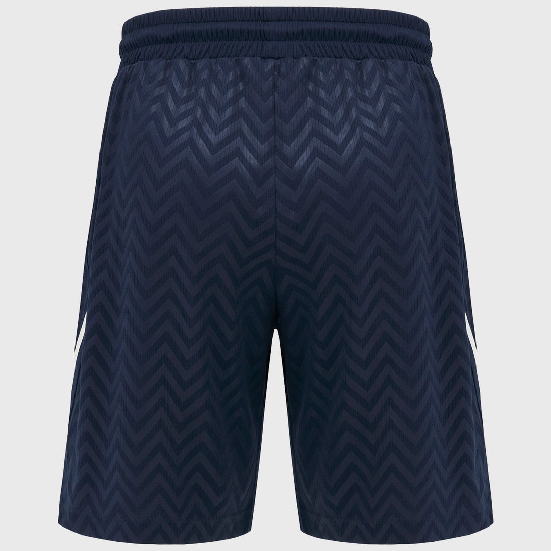 Macron Scotland Rugby Basketball Shorts Navy - Rugbystuff.com