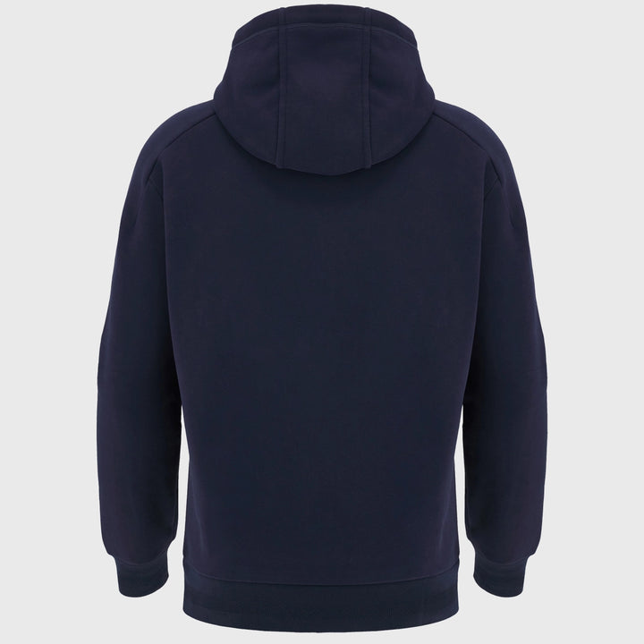 Macron Scotland Rugby Athleisure Hoody Navy - Rugbystuff.com