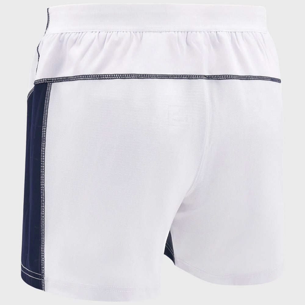 Macron Scotland Kid's Home Rugby Shorts 2024/25 - Rugbystuff.com