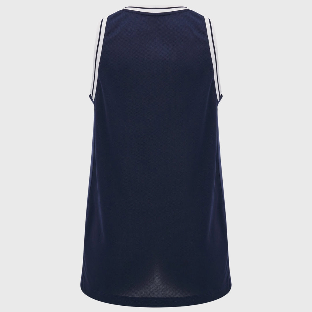 Macron Scotland Rugby Women's Basketball Singlet Navy - Rugbystuff.com