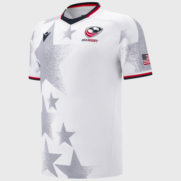 Macron USA Men's Away Replica Rugby Shirt 2025 - Rugbystuff.com