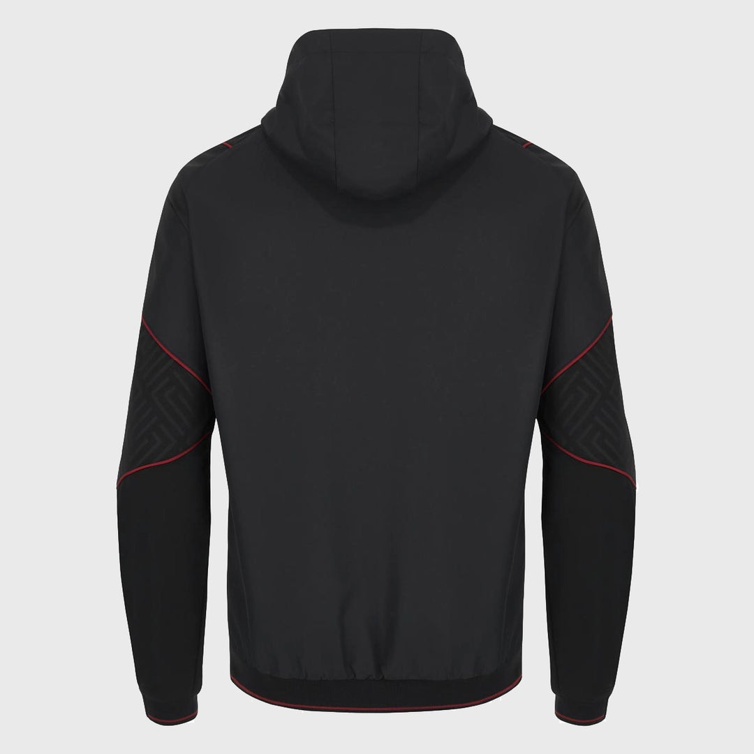 Macron Wales Rugby Full Zip Hoody - Rugbystuff.com