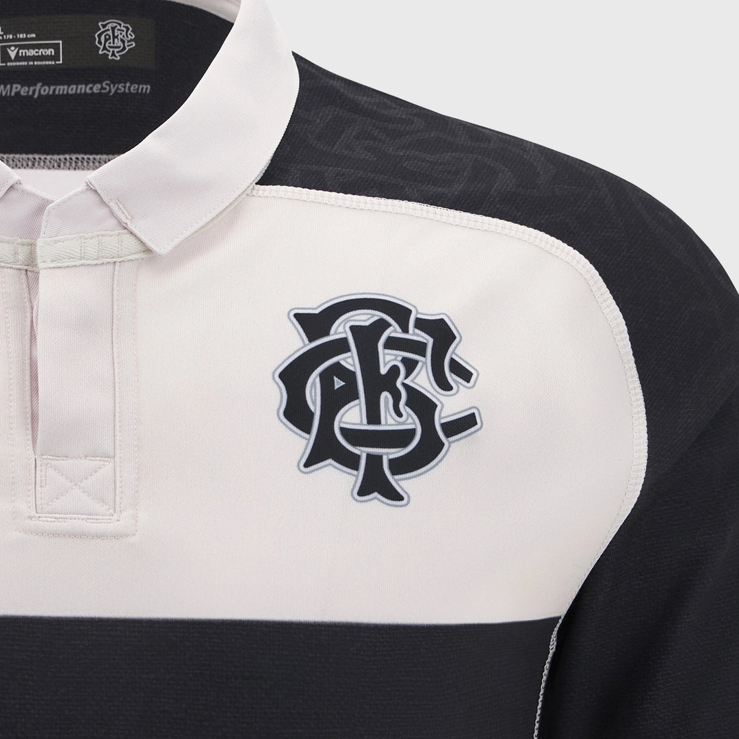 Macron Barbarians Kid's Replica Rugby Shirt 2024/25 - Rugbystuff.com