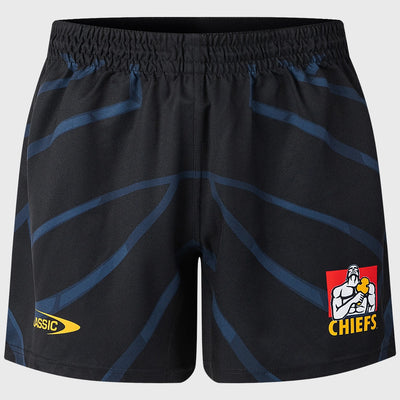 Classic Chiefs Black Panther Rugby Shorts