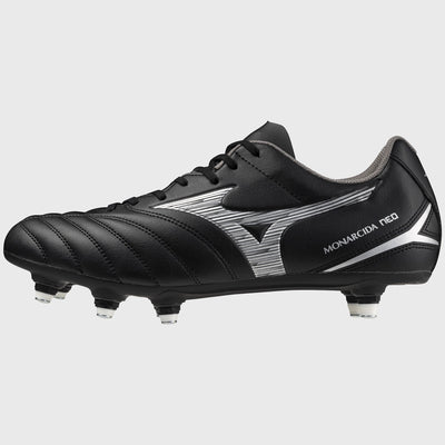 Mizuno Monarcida Neo III Select SI Rugby Boots Black/Silver