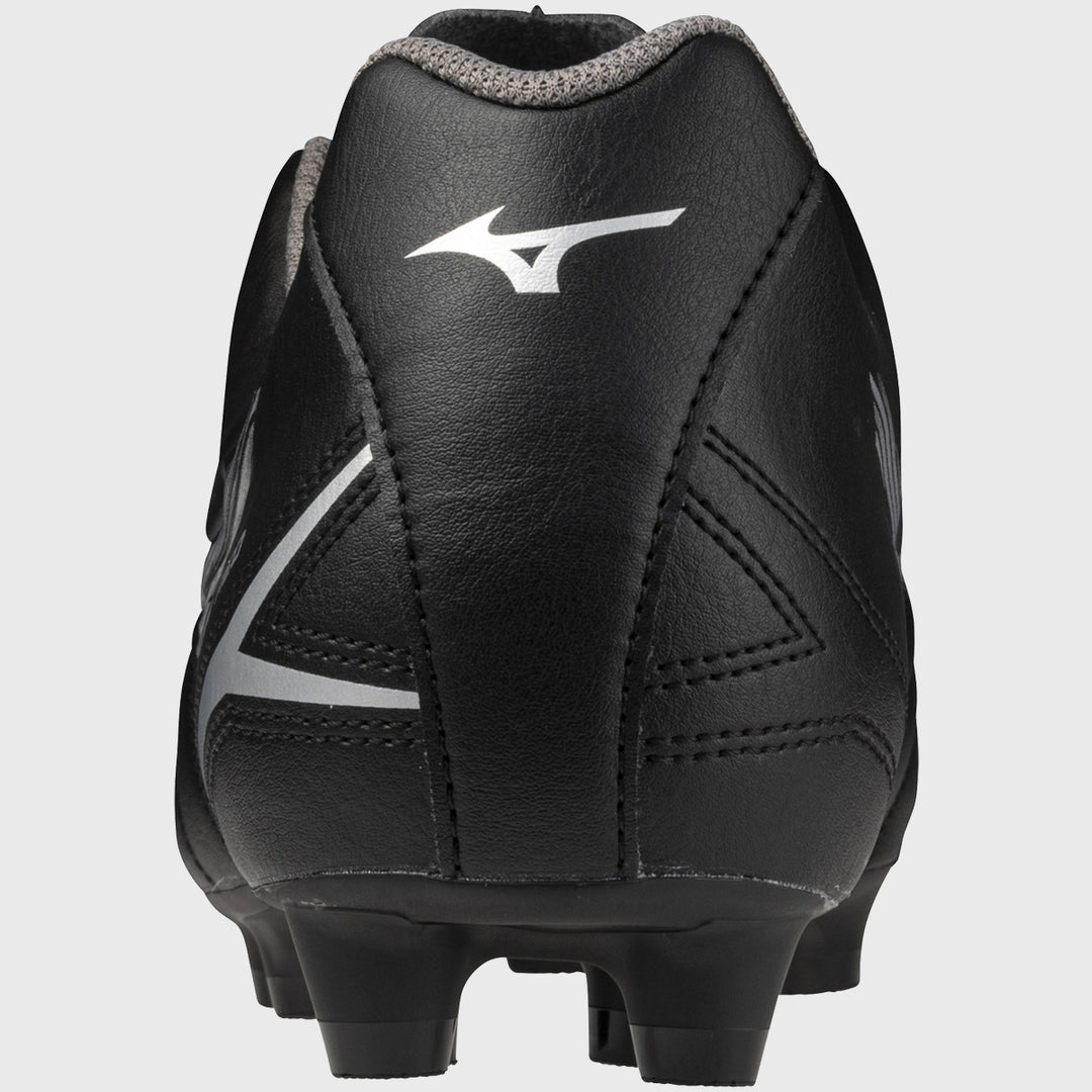 Mizuno Monarcida Neo III Select Junior Rugby Boots Black/Silver - Rugbystuff.com