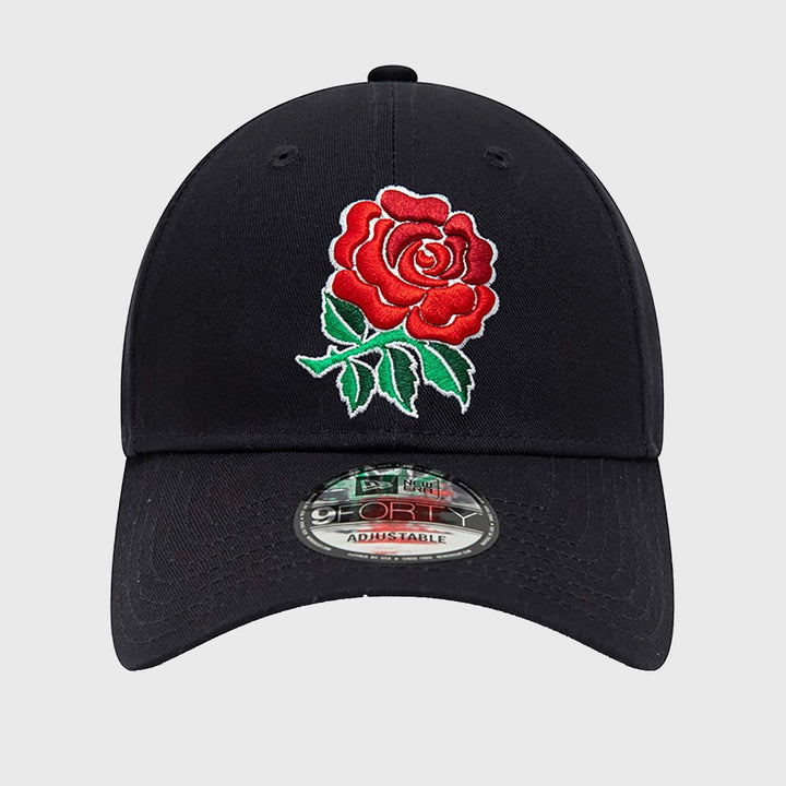 New Era England Rugby Core 9Forty Cap Navy - Rugbystuff.com