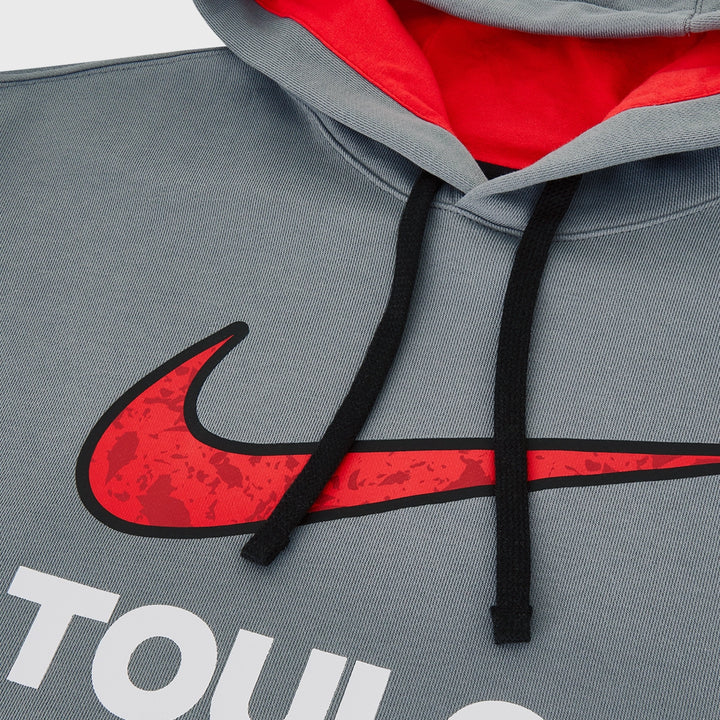 Nike RC Toulon Hoody Grey - Rugbystuff.com