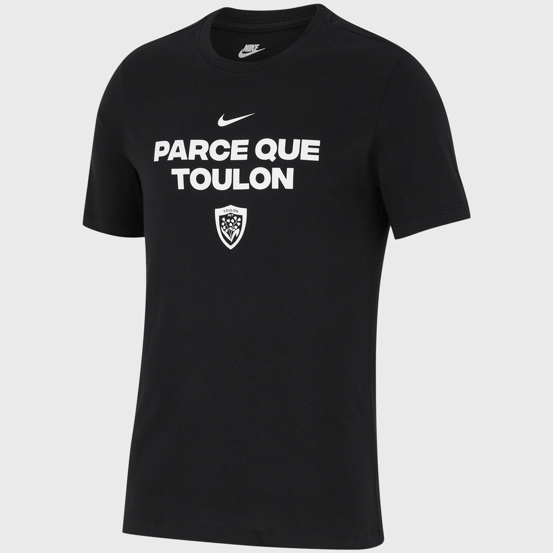 Nike RC Toulon Graphic Tee Black - Rugbystuff.com