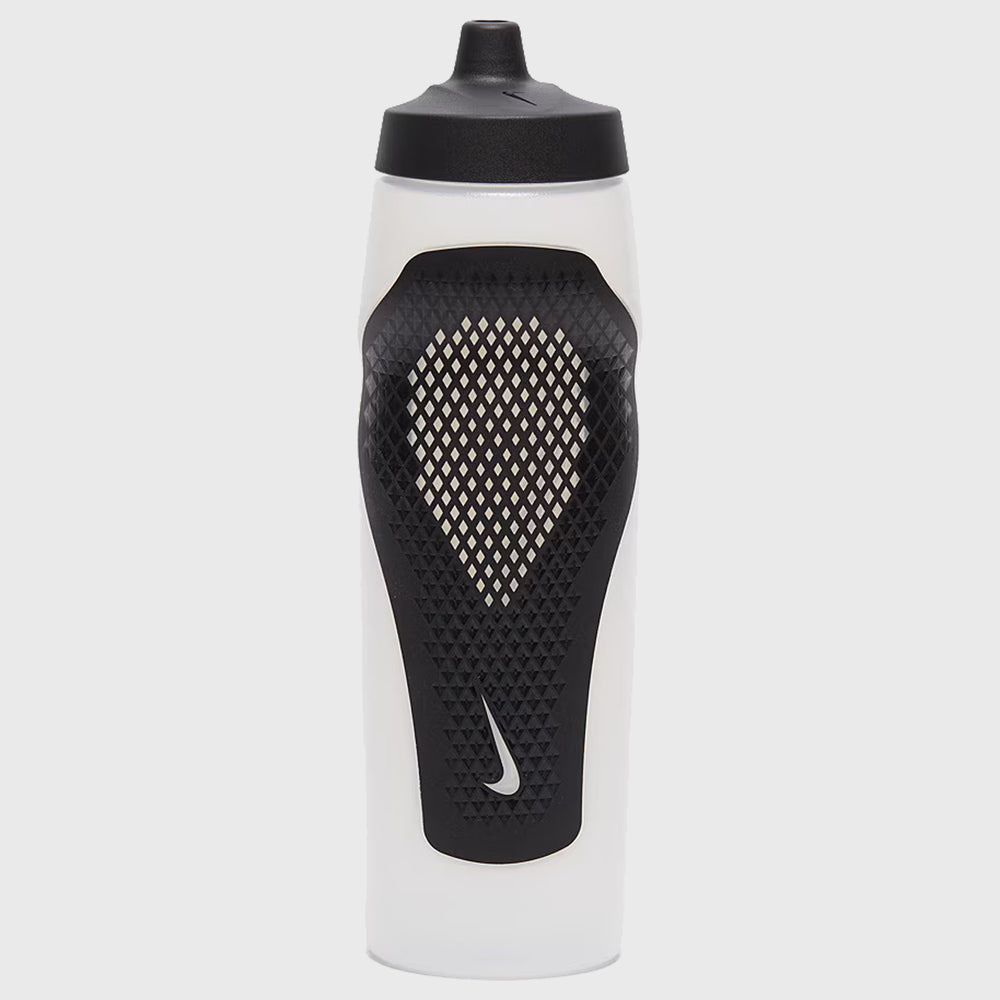 Nike 32oz Refuel Grip Water Bottle Clear - Rugbystuff.com