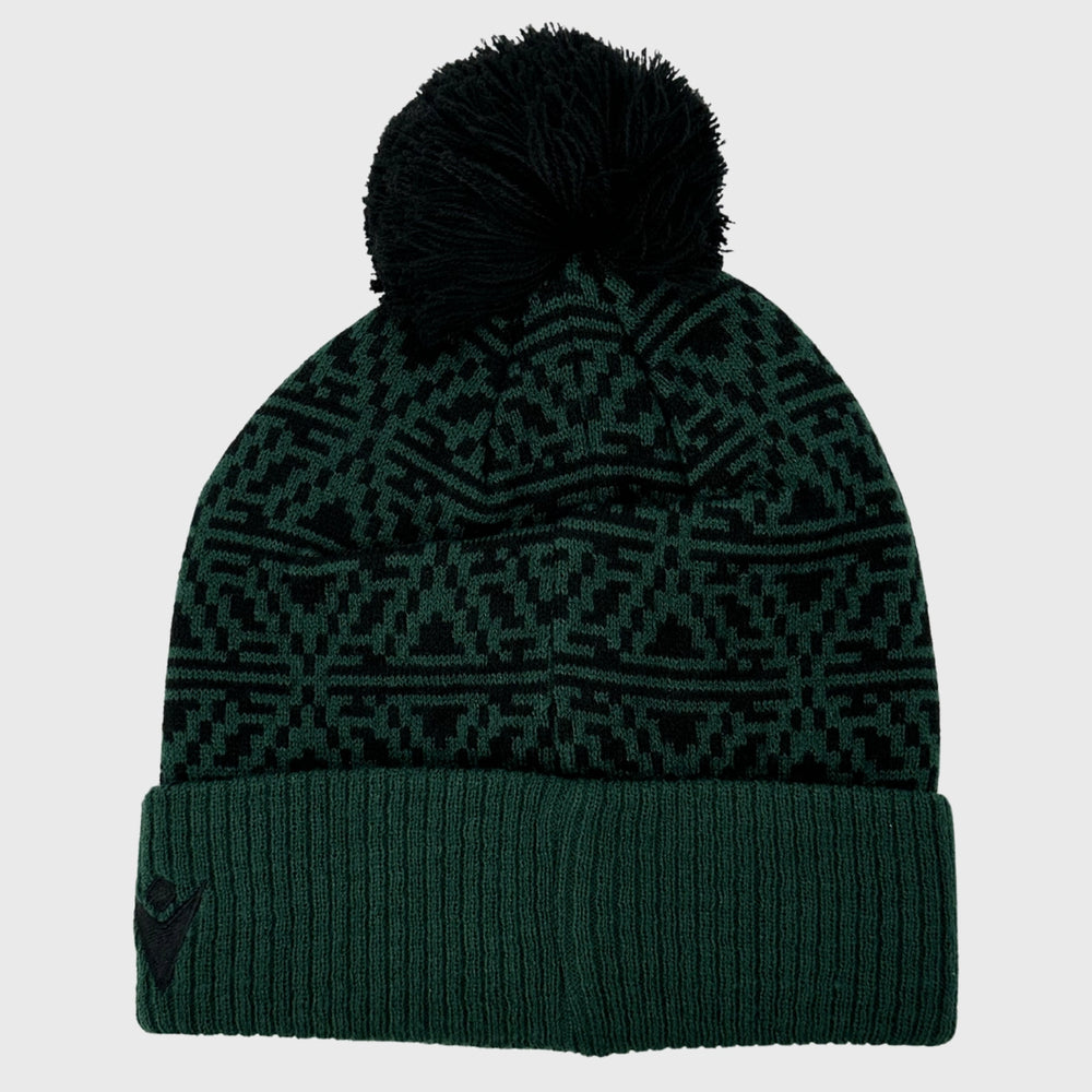 Macron Northampton Saints Bobble Beanie Hat - Rugbystuff.com