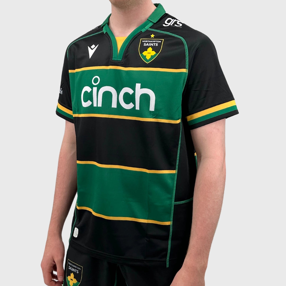 Macron Northampton Saints Home Replica Rugby Shirt 2024/25 - Rugbystuff.com