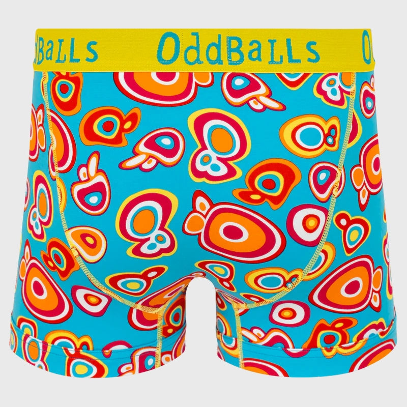 OddBalls Psychedelic Boxer Shorts - Rugbystuff.com