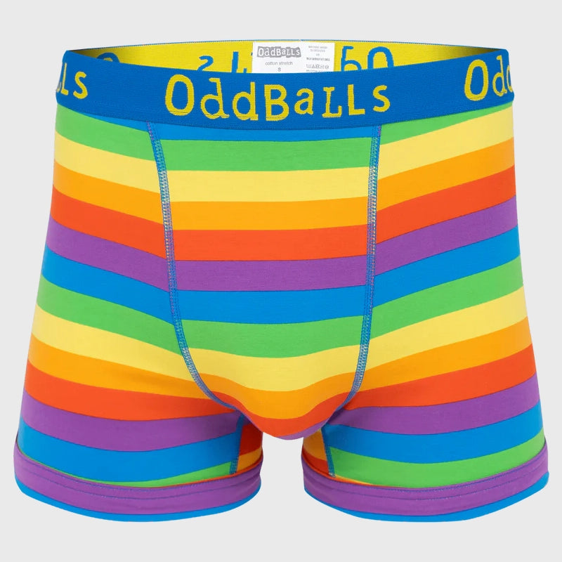 OddBalls Rainbow Boxer Shorts - Rugbystuff.com