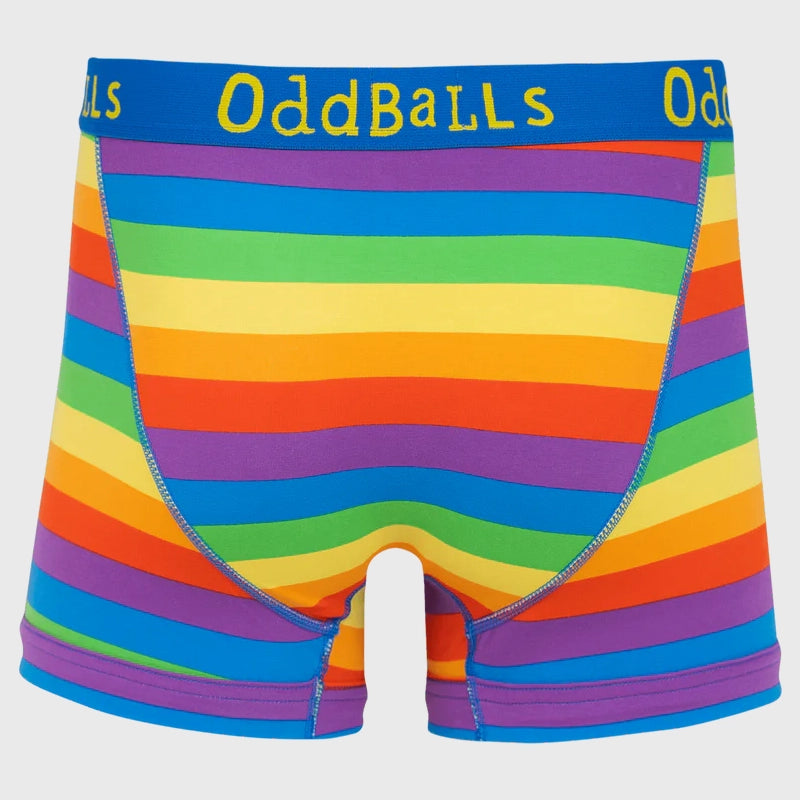 OddBalls Rainbow Boxer Shorts - Rugbystuff.com