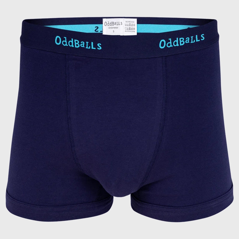 OddBalls Classic Midnight Navy Blue Boxer Shorts – Rugbystuff.com