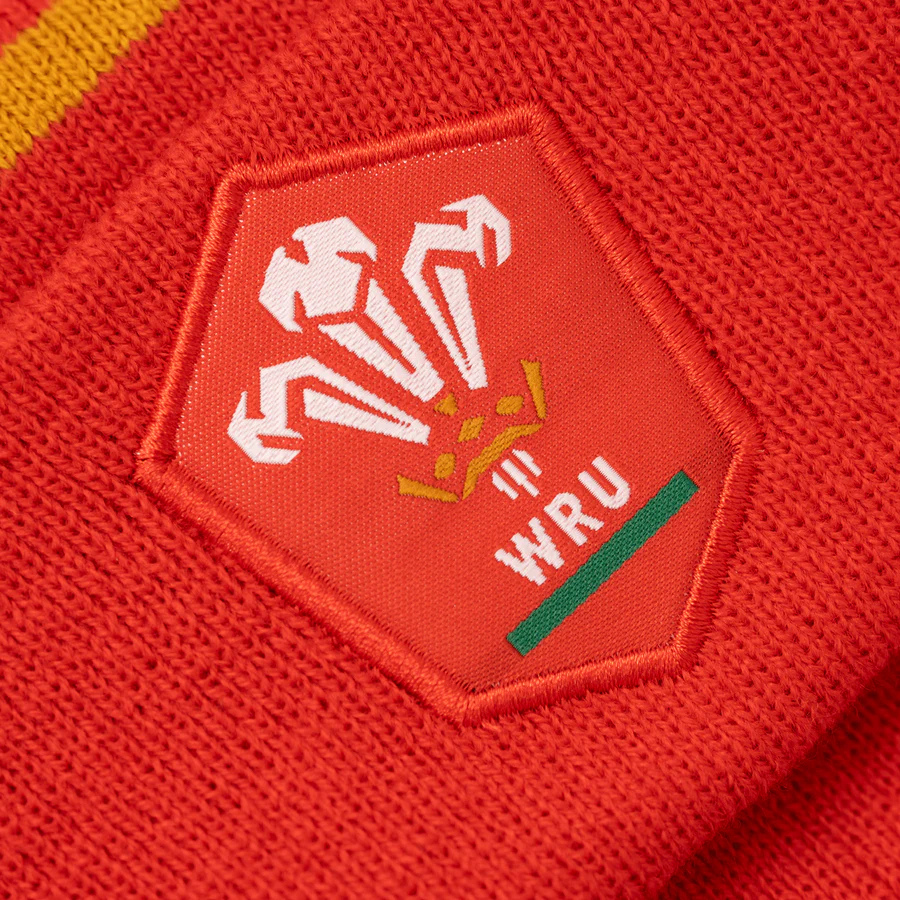 Oddballs Wales Rugby Bobble Beanie Hat - Rugbystuff.com