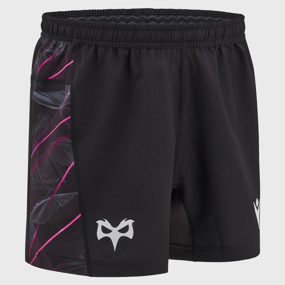 Macron Ospreys Men's Home Rugby Shorts 2024/25 - Rugbystuff.com