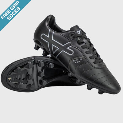 OXEN Raptor Pro FG Rugby Boots Black