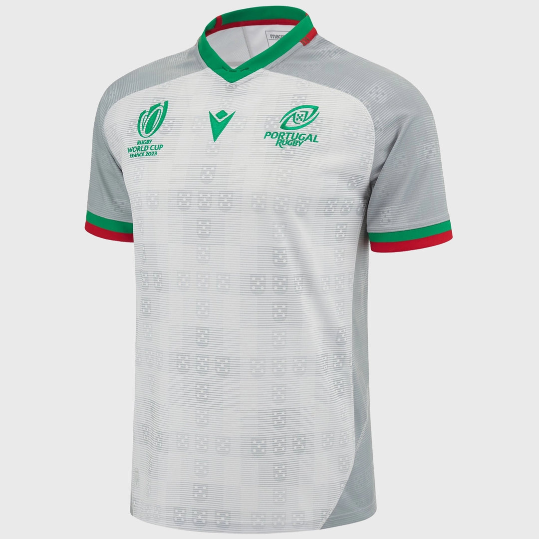 Macron Portugal Rugby World Cup 2023 Away Replica Shirt - Rugbystuff.com